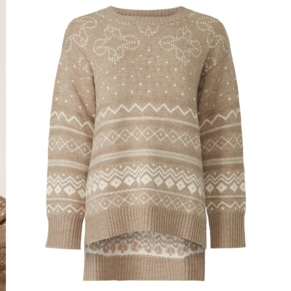 Medium - THAKOON - Wool Fair Isle Intarsia Sweater Rent the Runway $250 msrp - Picture 1 of 14